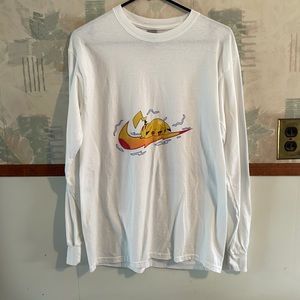 Pokemon Pikachu White Long Sleeve
